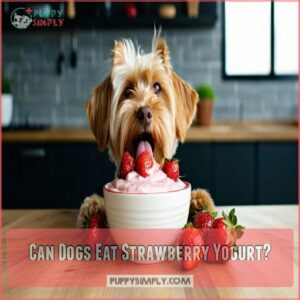 Can Dogs Eat Strawberry Yogurt