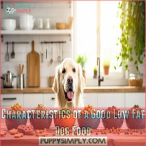 Characteristics of a Good Low Fat Dog Food