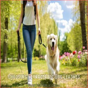 Choosing Retractable Dog Leashes