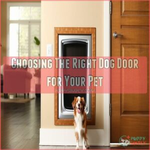 Choosing The Right Dog Door for Your Pet