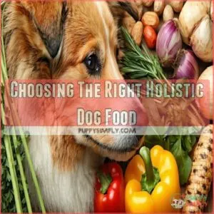 Choosing The Right Holistic Dog Food