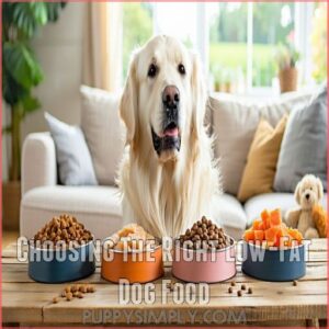 Choosing The Right Low-Fat Dog Food