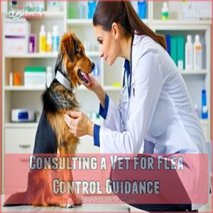 Consulting a Vet for Flea Control Guidance