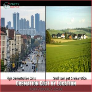 Cremation Cost by Location