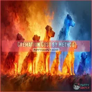 Cremation Cost by Method