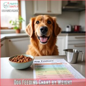 Dog Feeding Chart by Weight