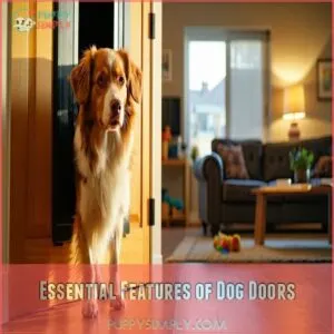 Essential Features of Dog Doors