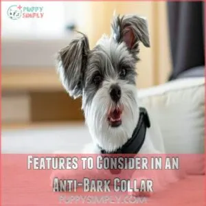 Features to Consider in an Anti-Bark Collar