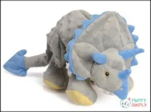 goDog Dinos Frills Squeaky Plush