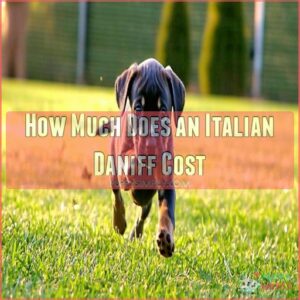 How Much Does an Italian Daniff Cost