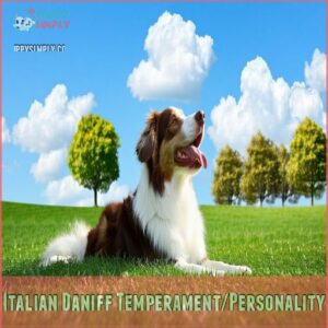 Italian Daniff Temperament/Personality