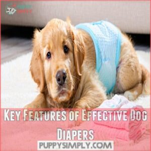 Key Features of Effective Dog Diapers