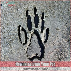 Memorializing Your Pet