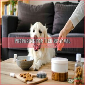 Preparing for Tick Removal