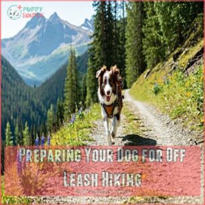 Preparing Your Dog for Off Leash Hiking