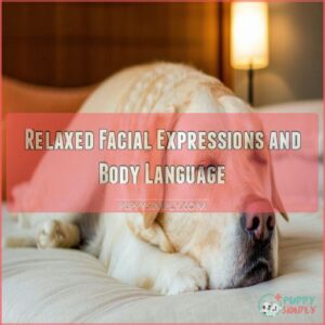 Relaxed Facial Expressions and Body Language