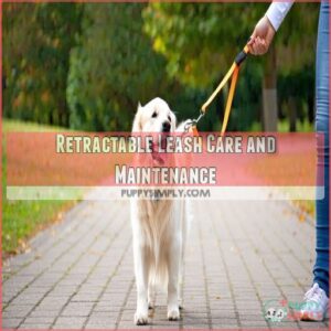 Retractable Leash Care and Maintenance