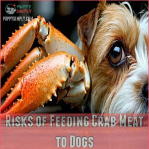 Risks of Feeding Crab Meat to Dogs