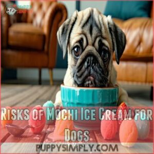 Risks of Mochi Ice Cream for Dogs