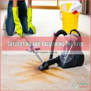 Saturating and Vacuuming The Area