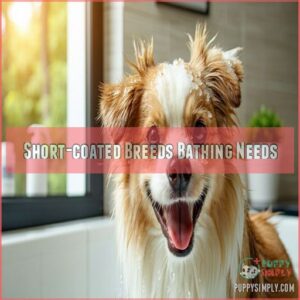 Short-coated Breeds Bathing Needs