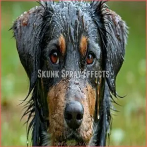 Skunk Spray Effects