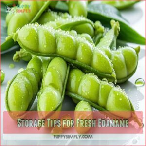 Storage Tips for Fresh Edamame