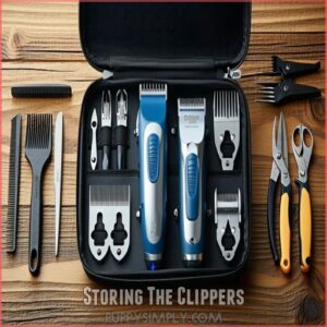 Storing The Clippers