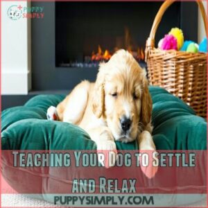 Teaching Your Dog to Settle and Relax