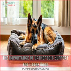 The Importance of Orthopedic Support for Large Dogs