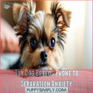 Toy Dog Breeds Prone to Separation Anxiety