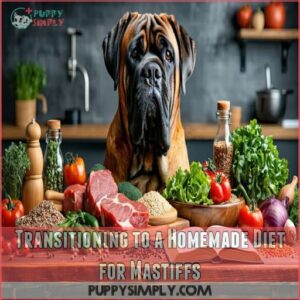 Transitioning to a Homemade Diet for Mastiffs