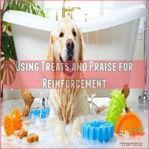 Using Treats and Praise for Reinforcement