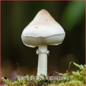 White Button Mushrooms