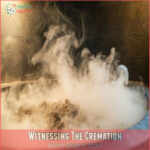 Witnessing The Cremation