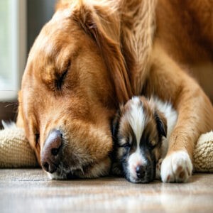 Allowing The Mother to Spend Time With The Deceased Puppies