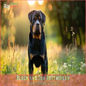 Black and Tan Rottweiler