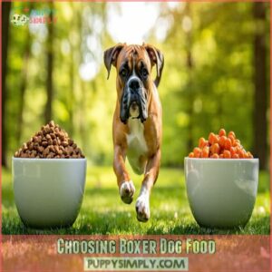 Choosing Boxer Dog Food