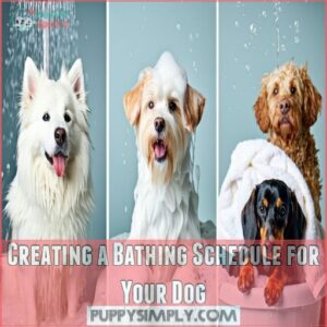 Creating a Bathing Schedule for Your Dog