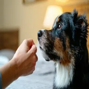 Hold a Treat in Closed Fist