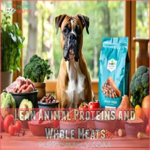 Lean Animal Proteins and Whole Meats