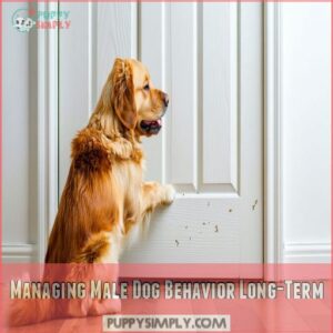 Managing Male Dog Behavior Long-Term