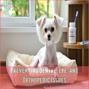 Preventing Dental, Eye, and Orthopedic Issues