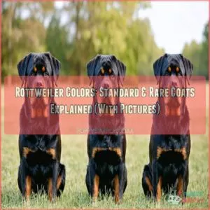 rottweiler colors