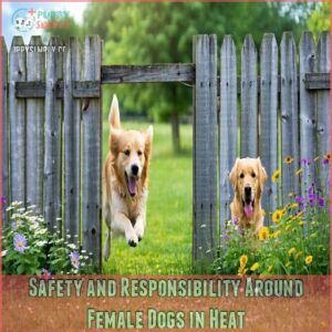 Safety and Responsibility Around Female Dogs in Heat