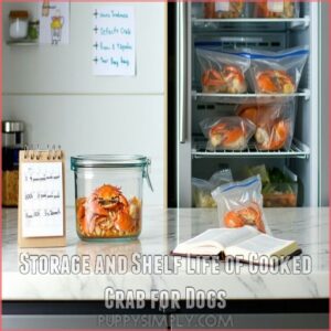 Storage and Shelf Life of Cooked Crab for Dogs