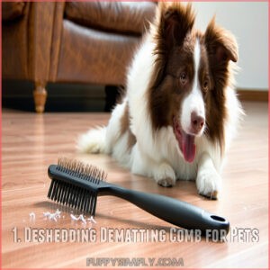 1. Deshedding Dematting Comb for Pets