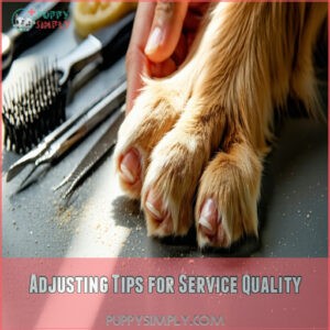 Adjusting Tips for Service Quality