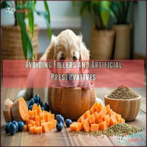 Avoiding Fillers and Artificial Preservatives