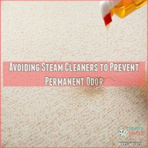 Avoiding Steam Cleaners to Prevent Permanent Odor